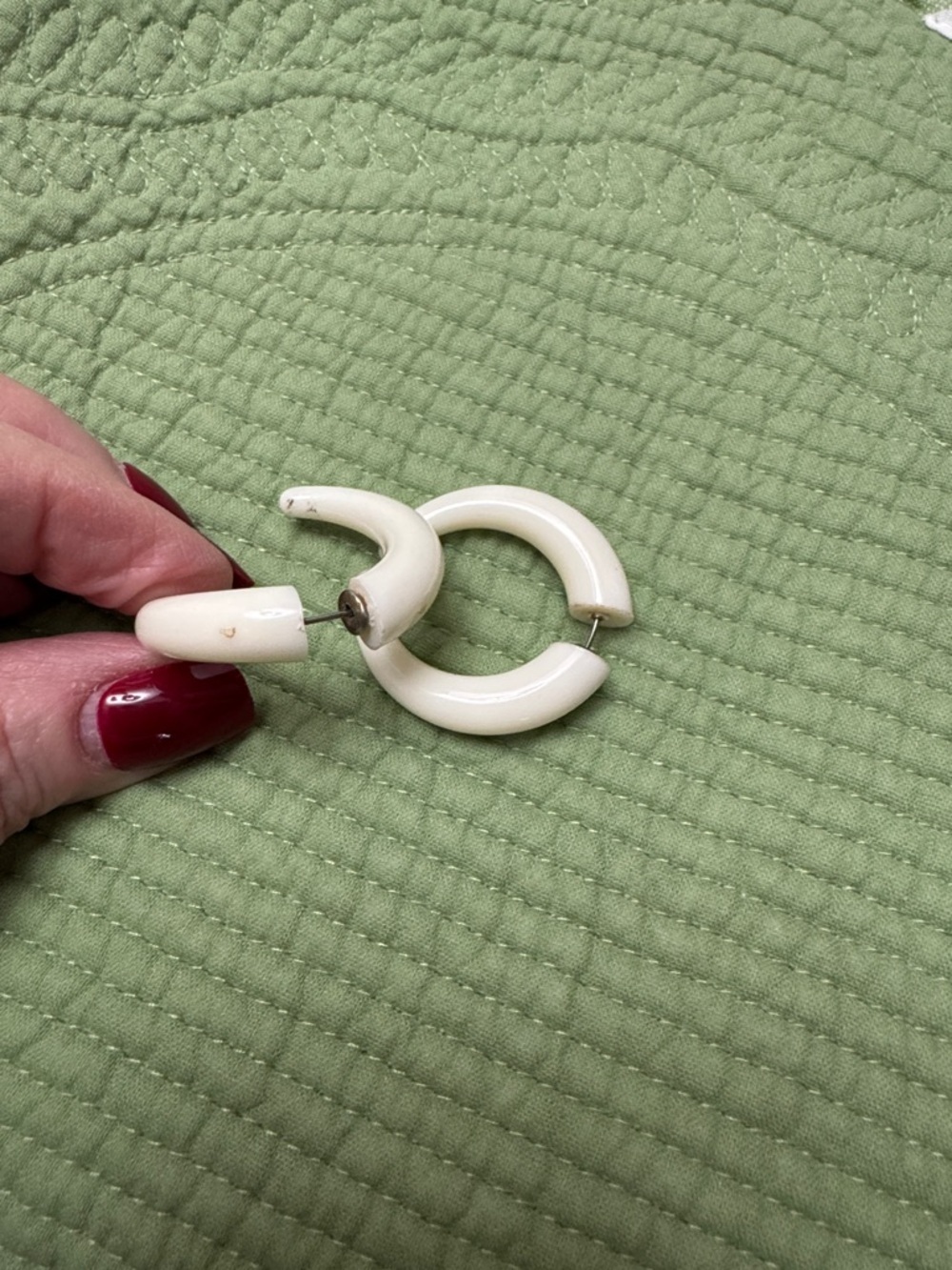 Costume bone like earrings - Women Jewelry